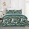 Collections Etc Elegantly Modern Bloom 7-Piece Comforter Set